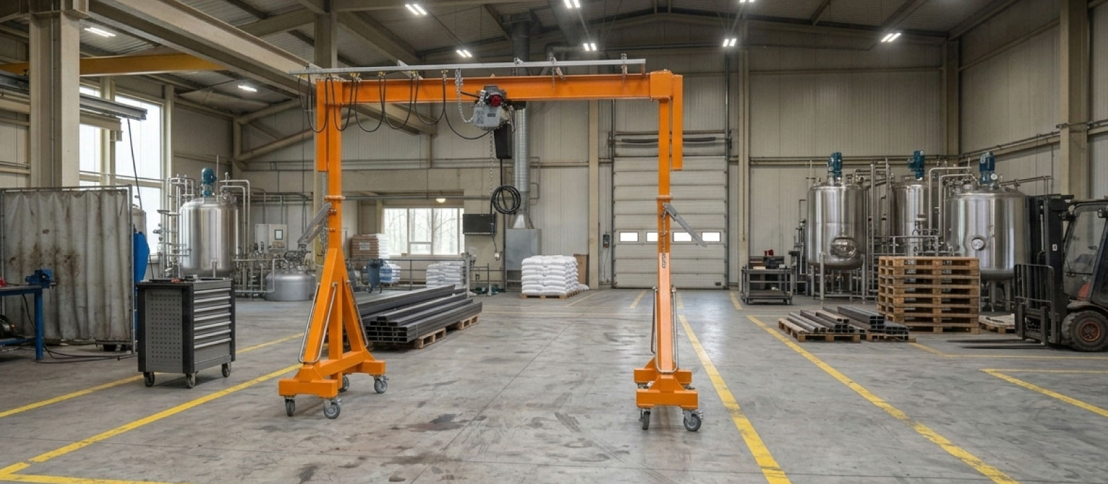 Portable Gantry Cranes Cesan Cranes