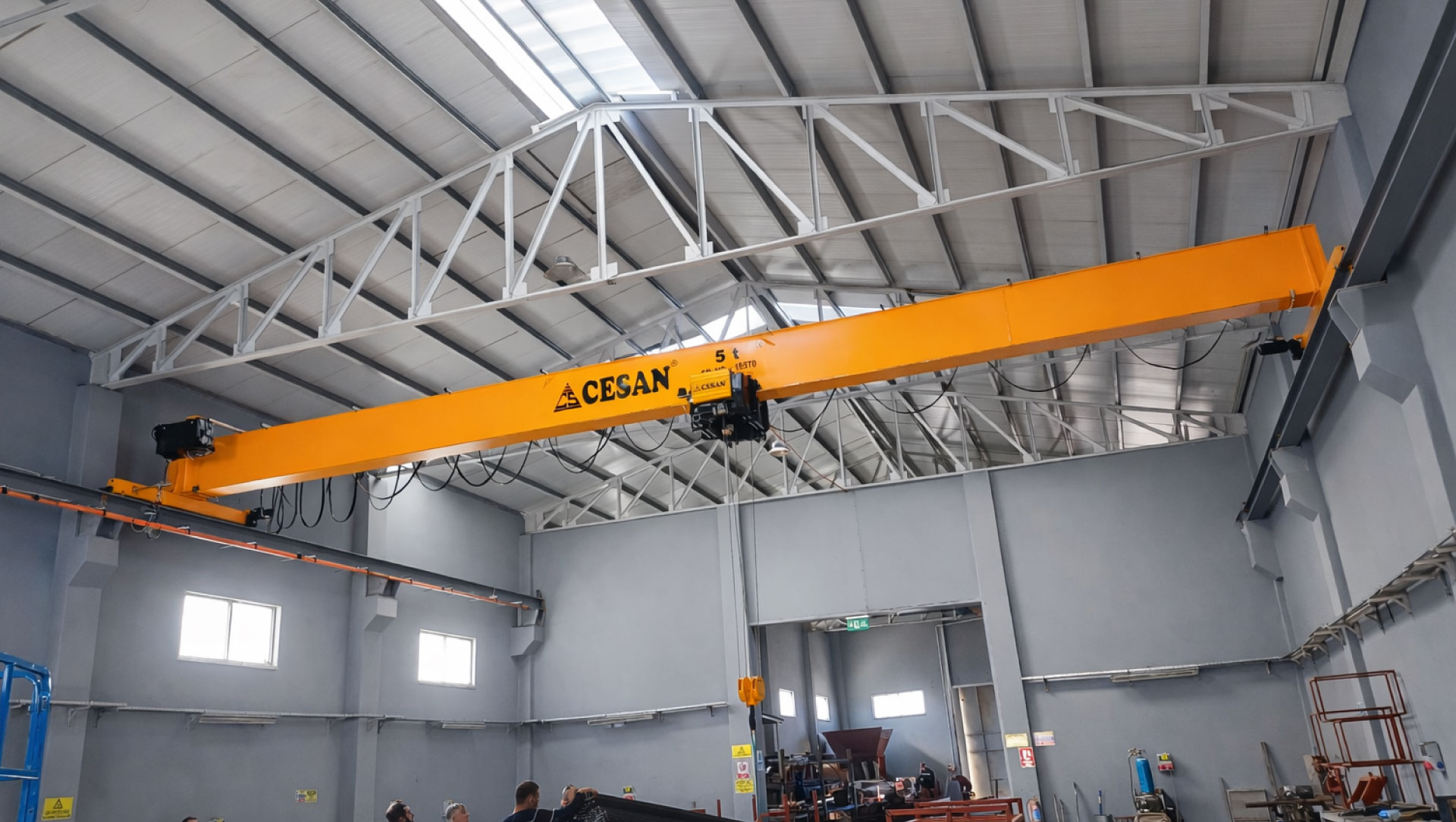 Single Girder Overhead Single Girder Overhead Crane Cesan 3