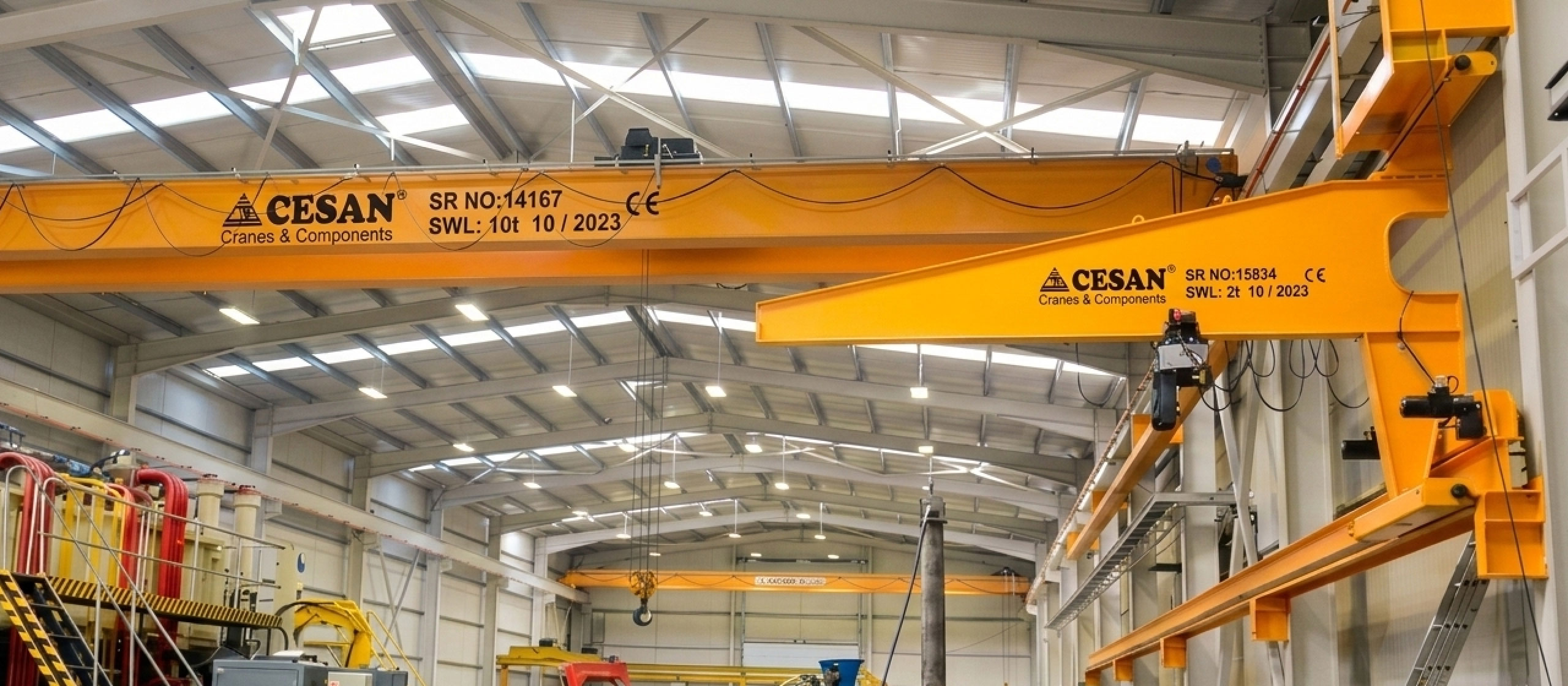 Under Running Overhead Crane Cesan